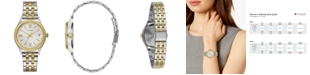 Caravelle  Women's Two-Tone Stainless Steel Bracelet Watch 32mm